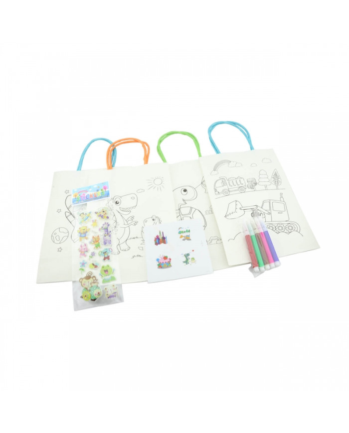 Bolsa para colorear niño